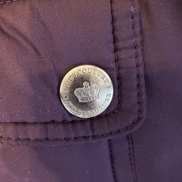 JUICY COUTURE 2004 PUFFER JACKET with FUR Hood - Picture 7 of 7